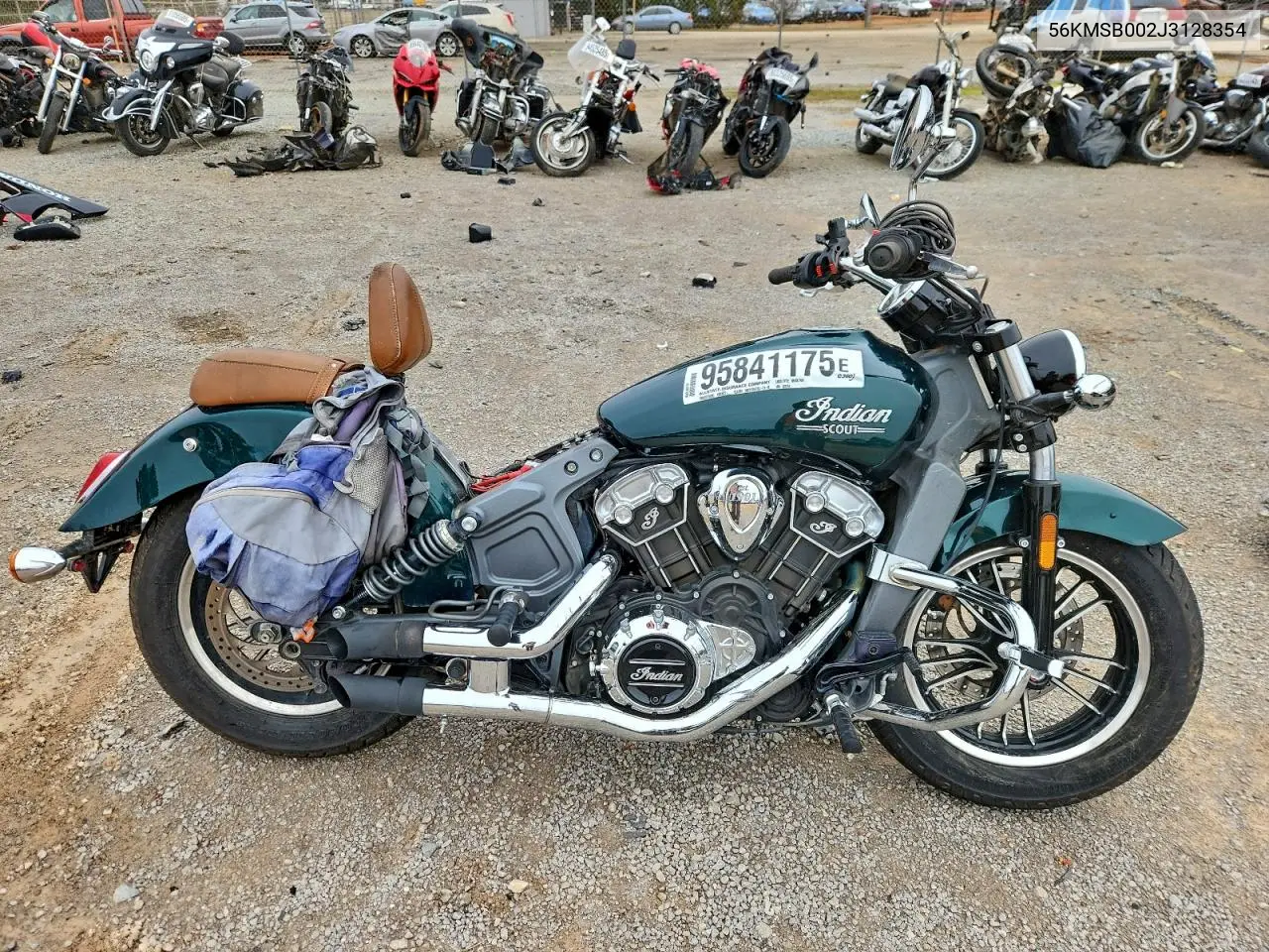 56KMSB002J3128354 2018 Indian Motorcycle Co. Scout