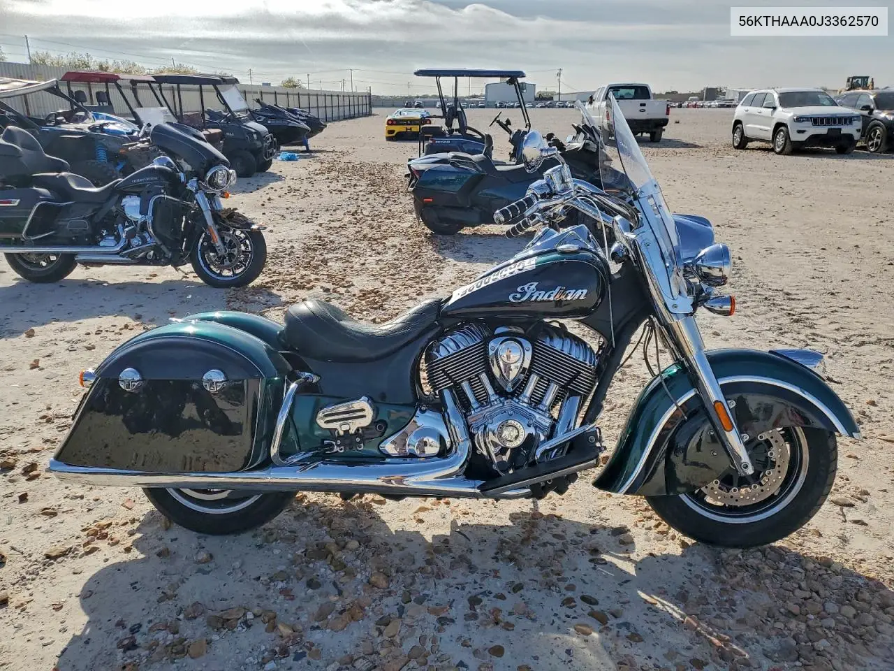 56KTHAAA0J3362570 2018 Indian Motorcycle Co. Springfield