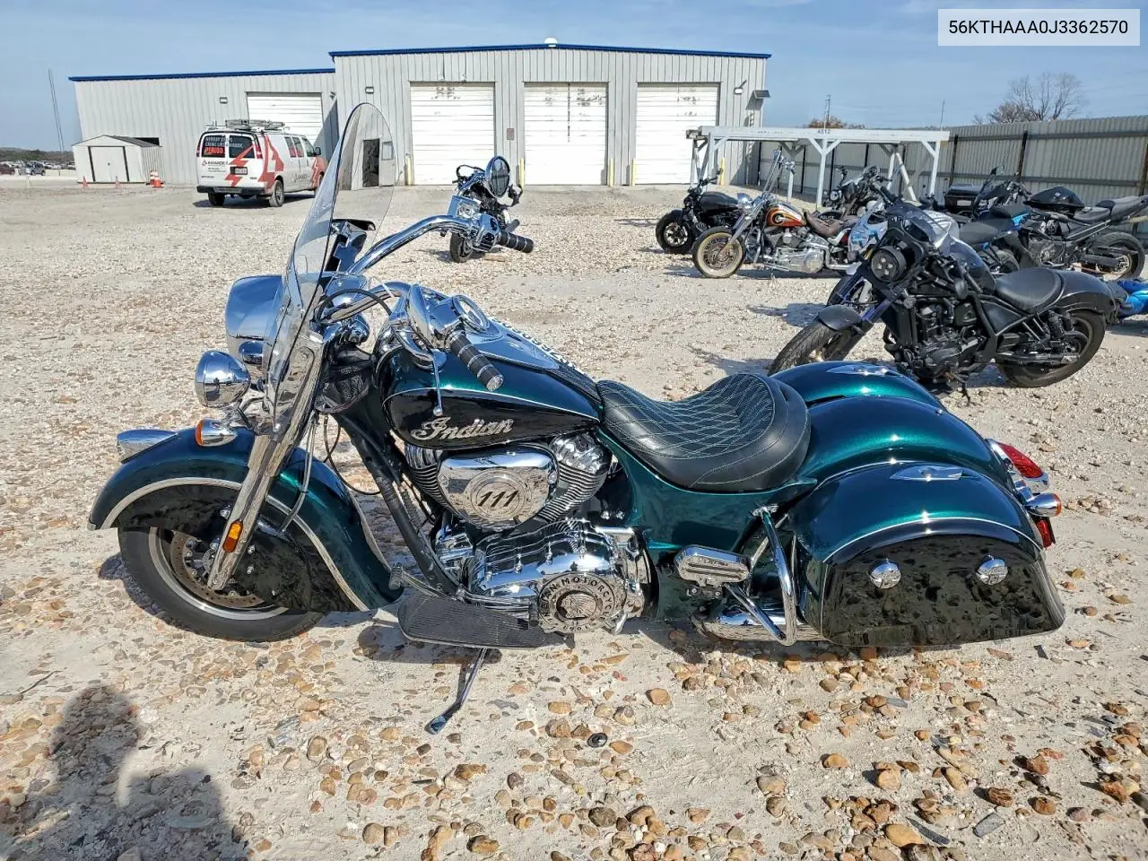56KTHAAA0J3362570 2018 Indian Motorcycle Co. Springfield