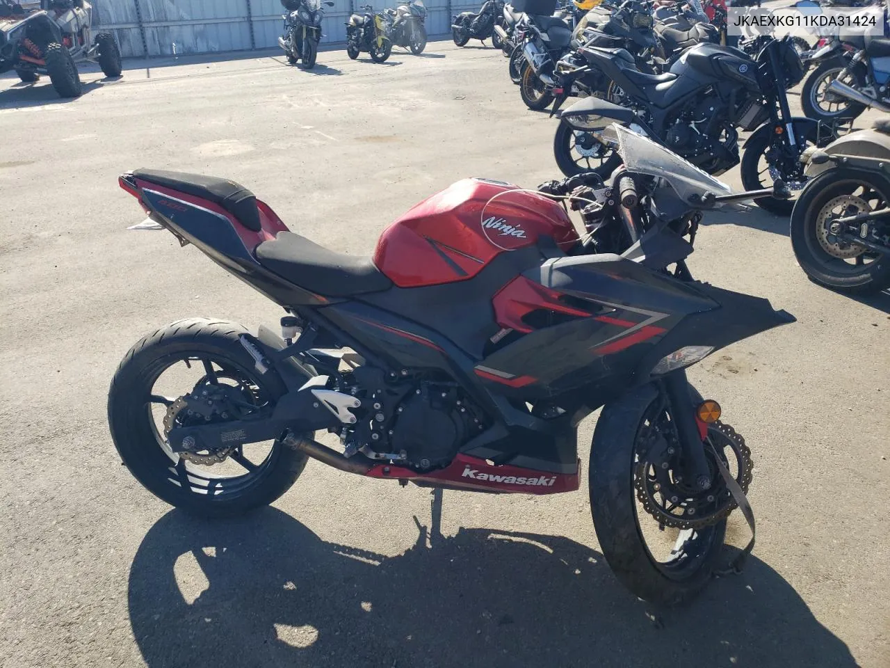 JKAEXKG11KDA31424 2019 Kawasaki Ex400