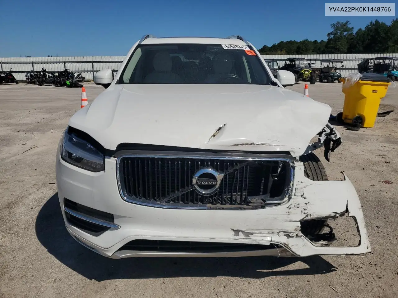 YV4A22PK0K1448766 2019 Volvo Xc90 T6 Momentum