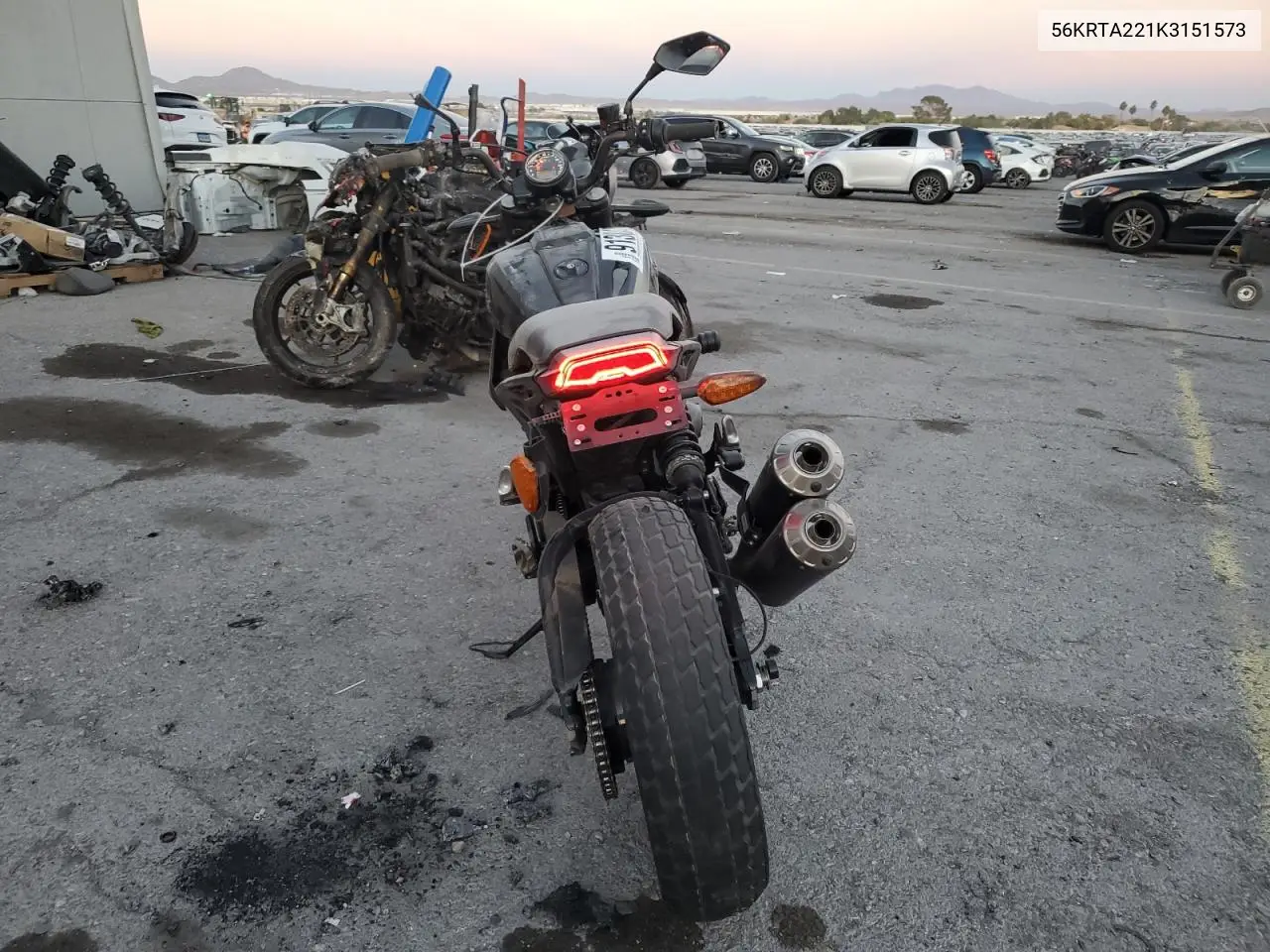 56KRTA221K3151573 2019 Indian Motorcycle Co. Ftr 1200