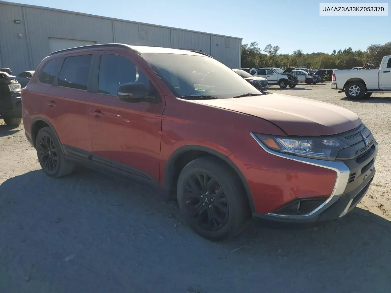 JA4AZ3A33KZ053370 2019 Mits Outlander Es/Se/Le/S