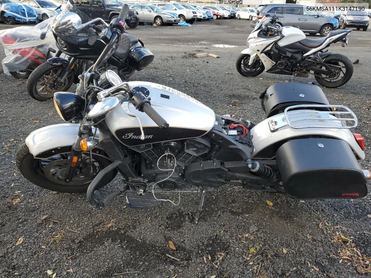 56KMSA111K3147190 2019 Indian Motorcycle Co. Scout Sixty Abs