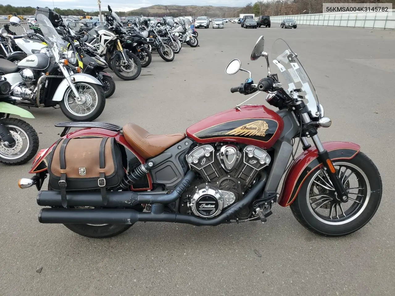 56KMSA004K3145782 2019 Indian Motorcycle Co. Scout Abs