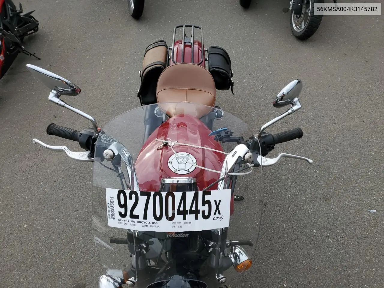 56KMSA004K3145782 2019 Indian Motorcycle Co. Scout Abs