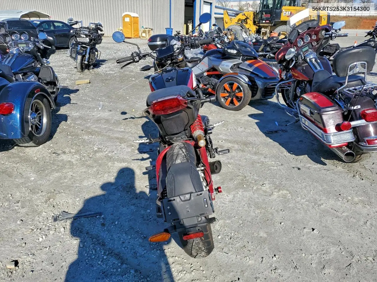 56KRTS253K3154300 2019 Indian Motorcycle Co. Ftr 1200 S Race Replica