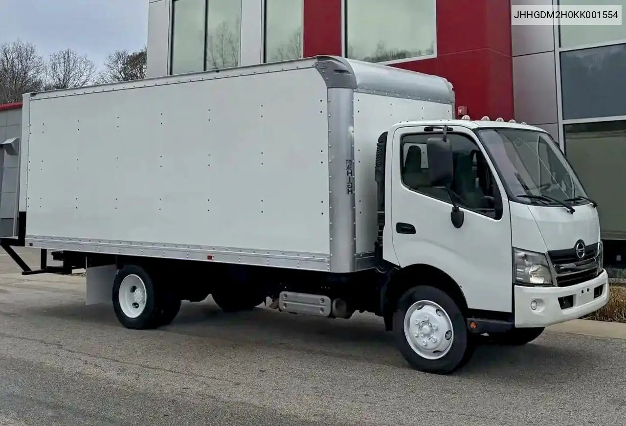 2019 Hino 195 - Trucks Box Truck VIN: JHHGDM2H0KK001554 Lot: 97513745