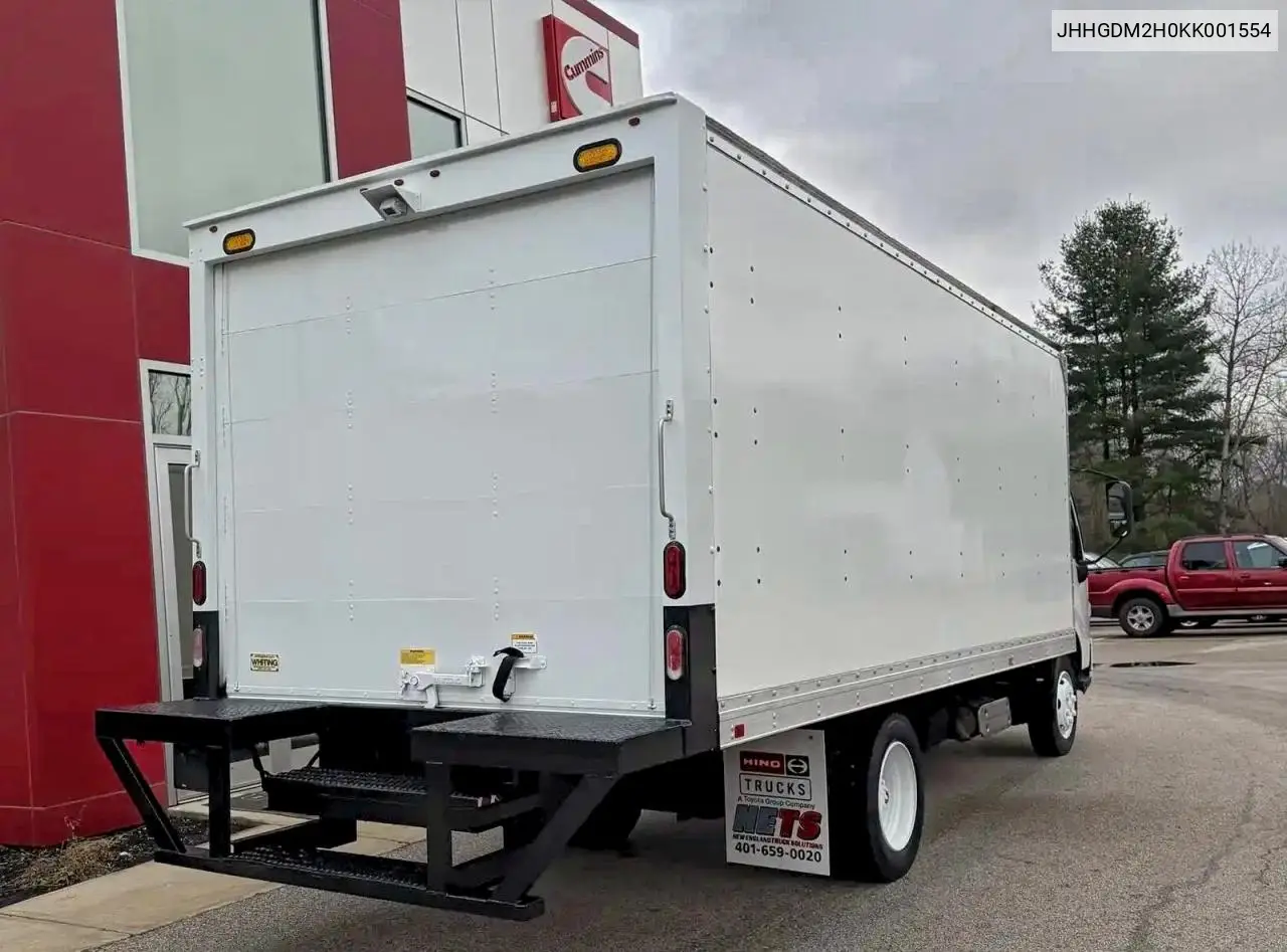 2019 Hino 195 - Trucks Box Truck VIN: JHHGDM2H0KK001554 Lot: 97513745