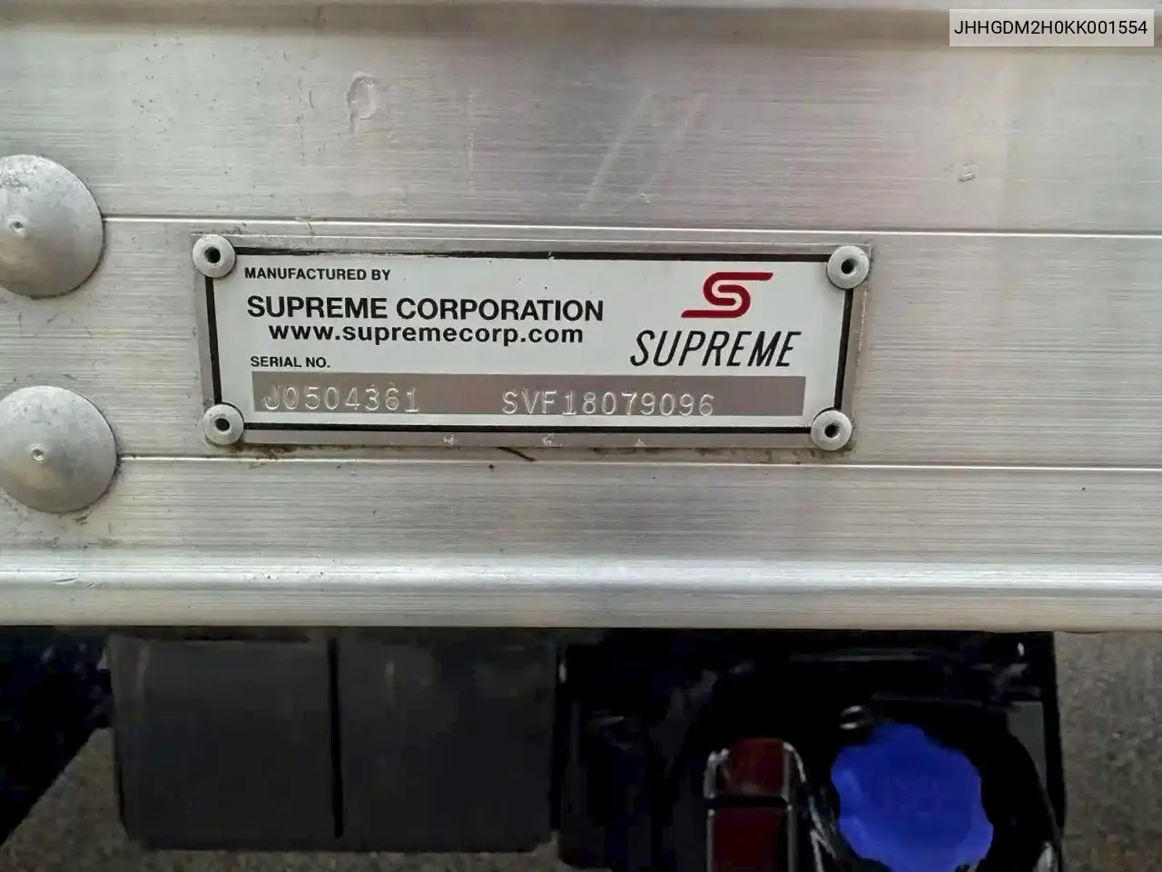 2019 Hino 195 - Trucks Box Truck VIN: JHHGDM2H0KK001554 Lot: 97513745