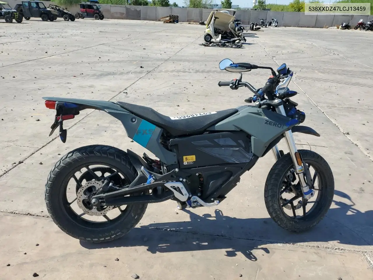 538XXDZ47LCJ13459 2020 Zero Motorcycles Inc Fxs