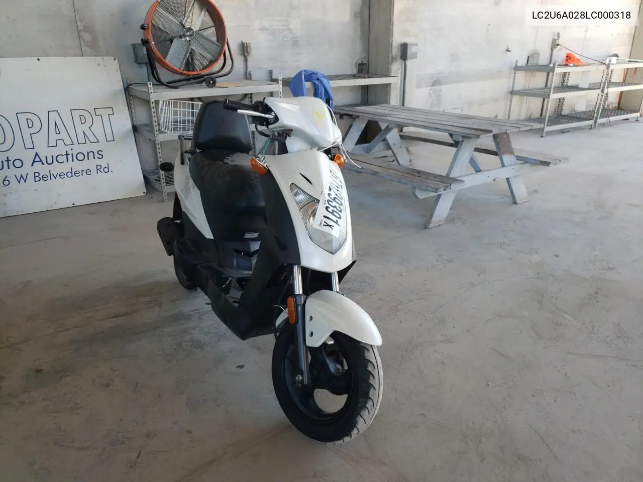 LC2U6A028LC000318 2020 Kymco Usa Inc Agility 50