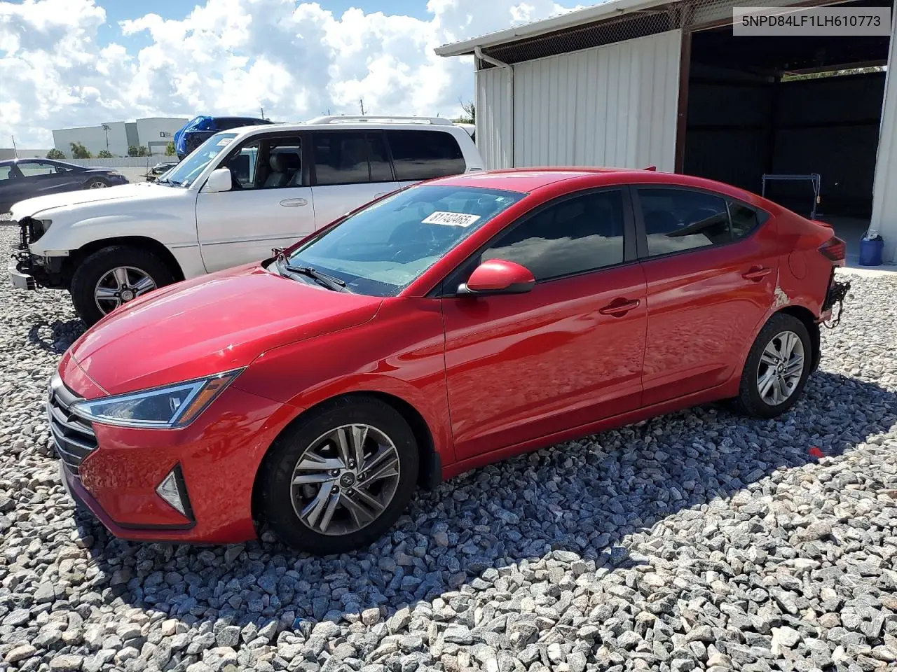 5NPD84LF1LH610773 2020 Hyun Elantra Sel