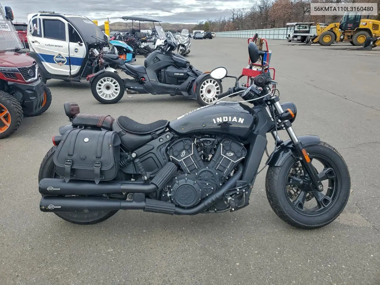 56KMTA110L3160480 2020 Indian Motorcycle Co. Scout Bobber Sixty Abs