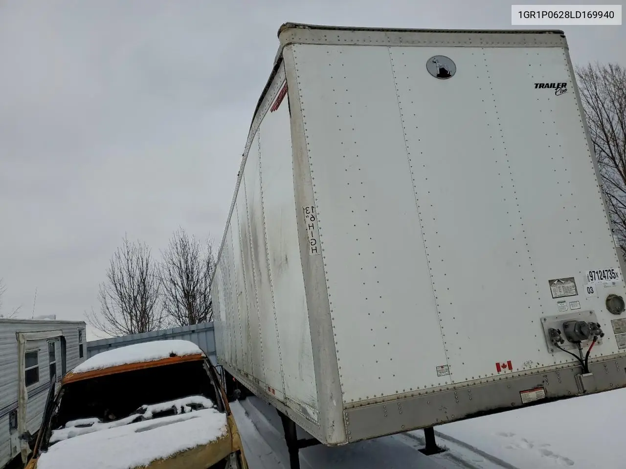 2020 Great Dane Trailer - Dry Van Trailer VIN: 1GR1P0628LD169940 Lot: 97124735