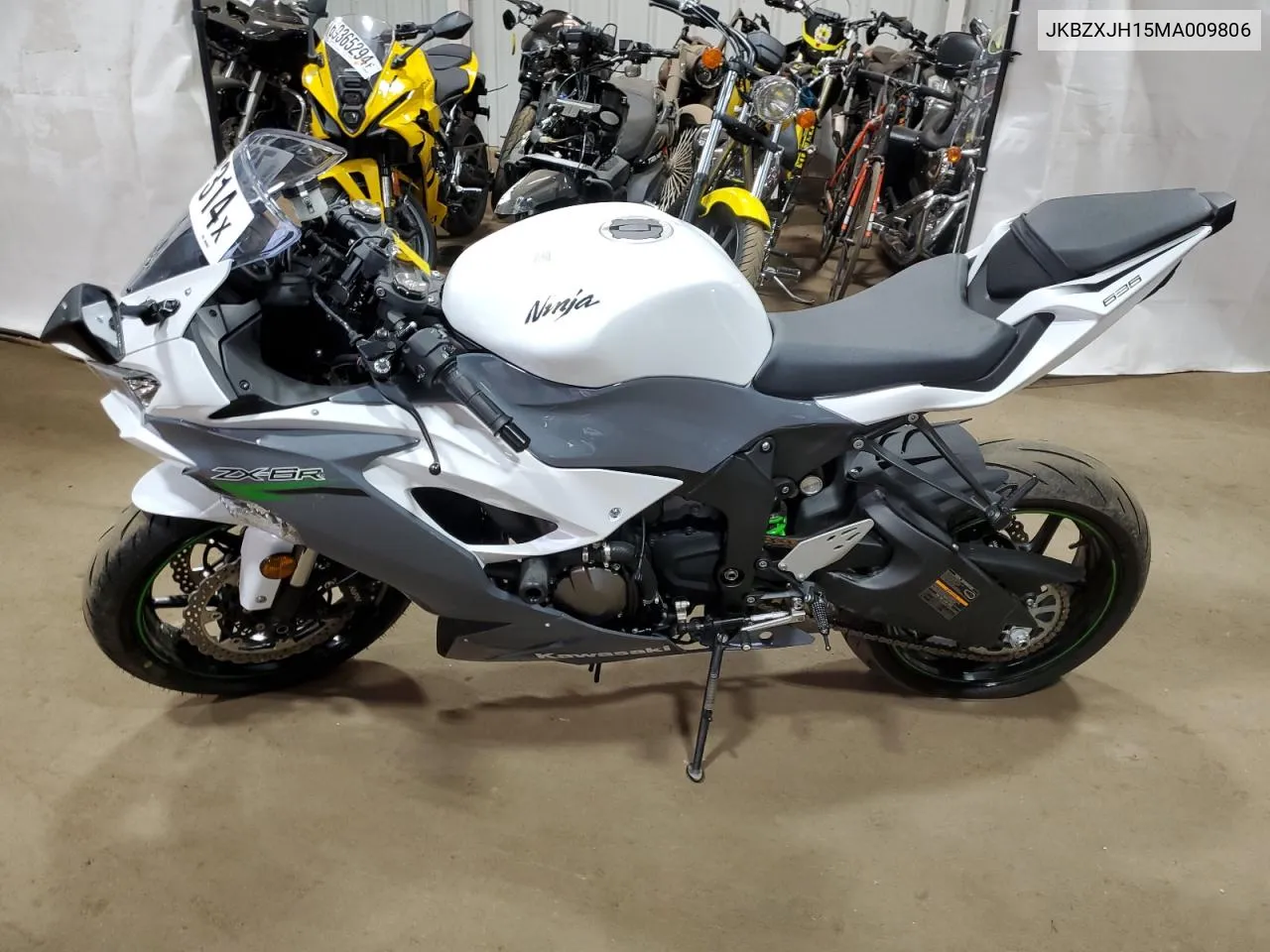 JKBZXJH15MA009806 2021 Kawasaki Zx636 K