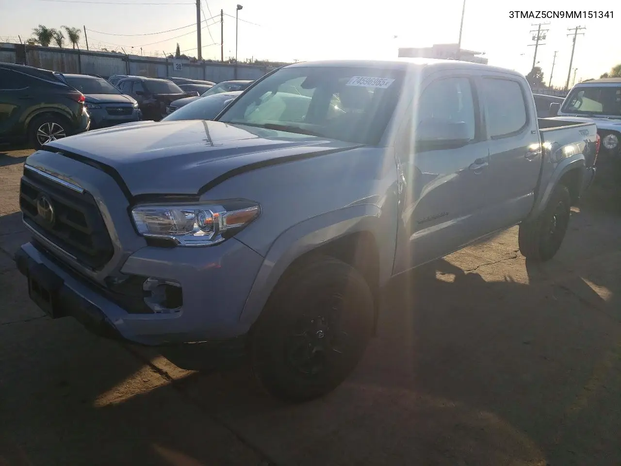 3TMAZ5CN9MM151341 2021 Toyota Tacoma Double Cab