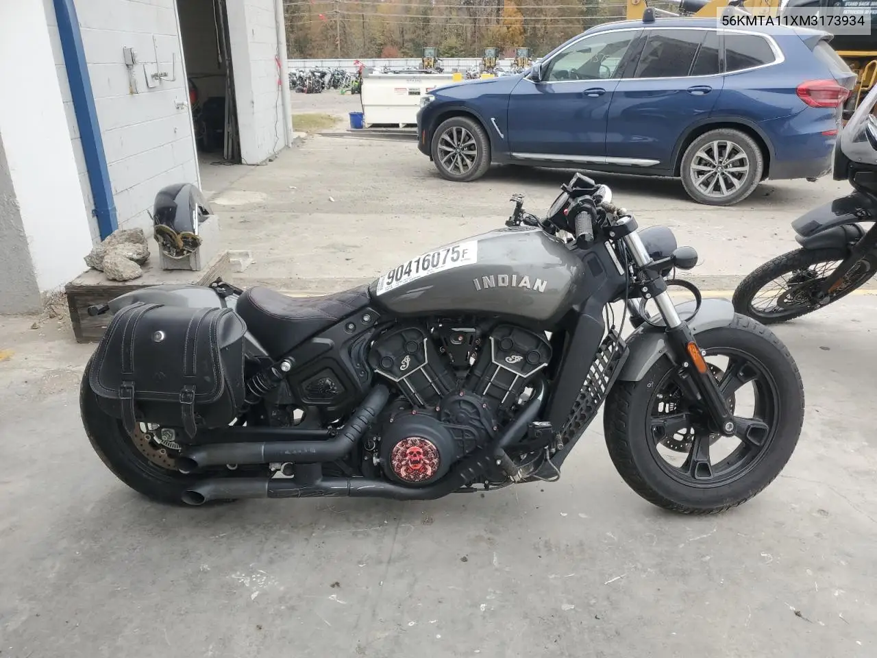 56KMTA11XM3173934 2021 Indian Motorcycle Co. Scout Bobber Sixty Abs