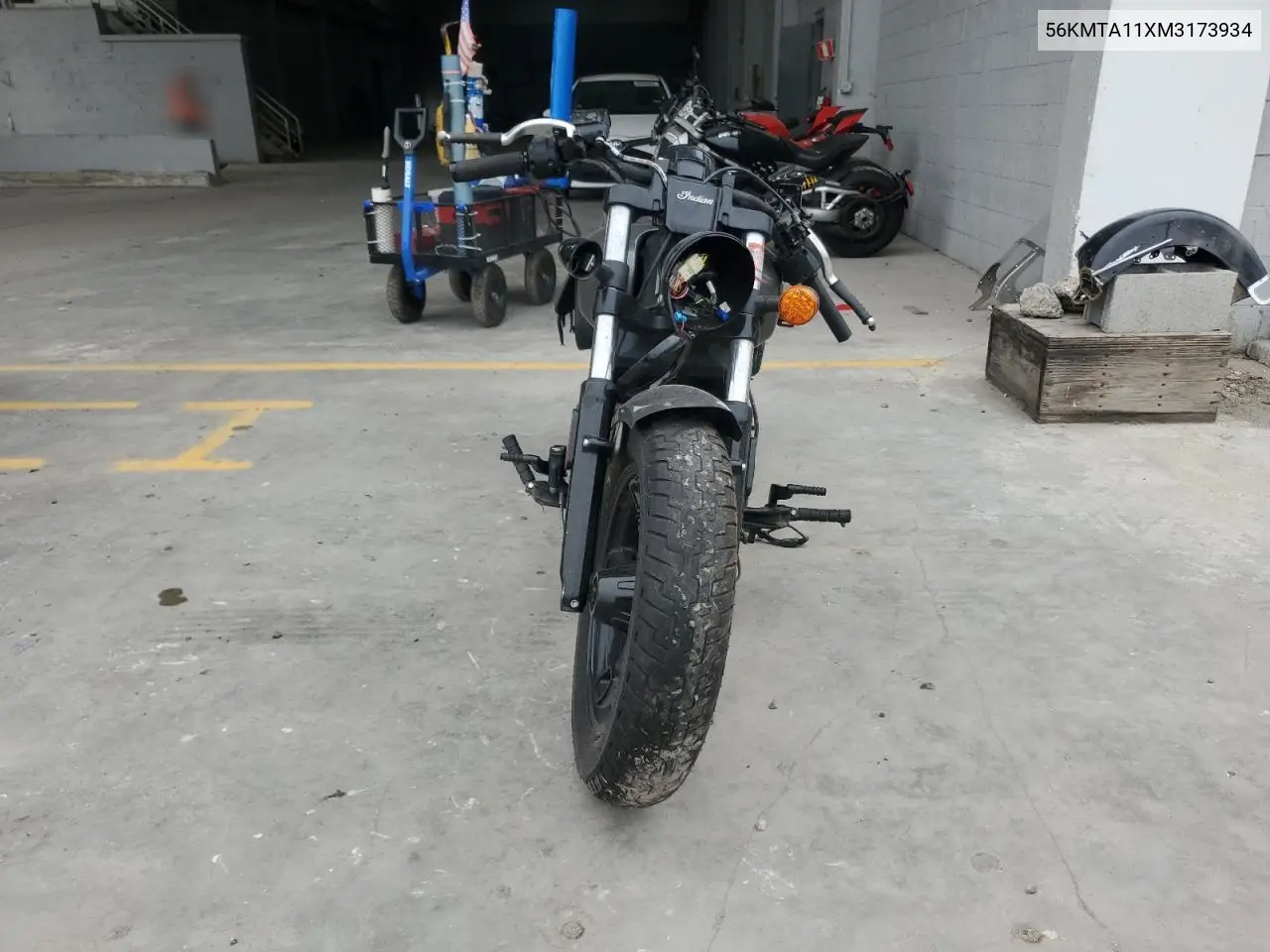 56KMTA11XM3173934 2021 Indian Motorcycle Co. Scout Bobber Sixty Abs