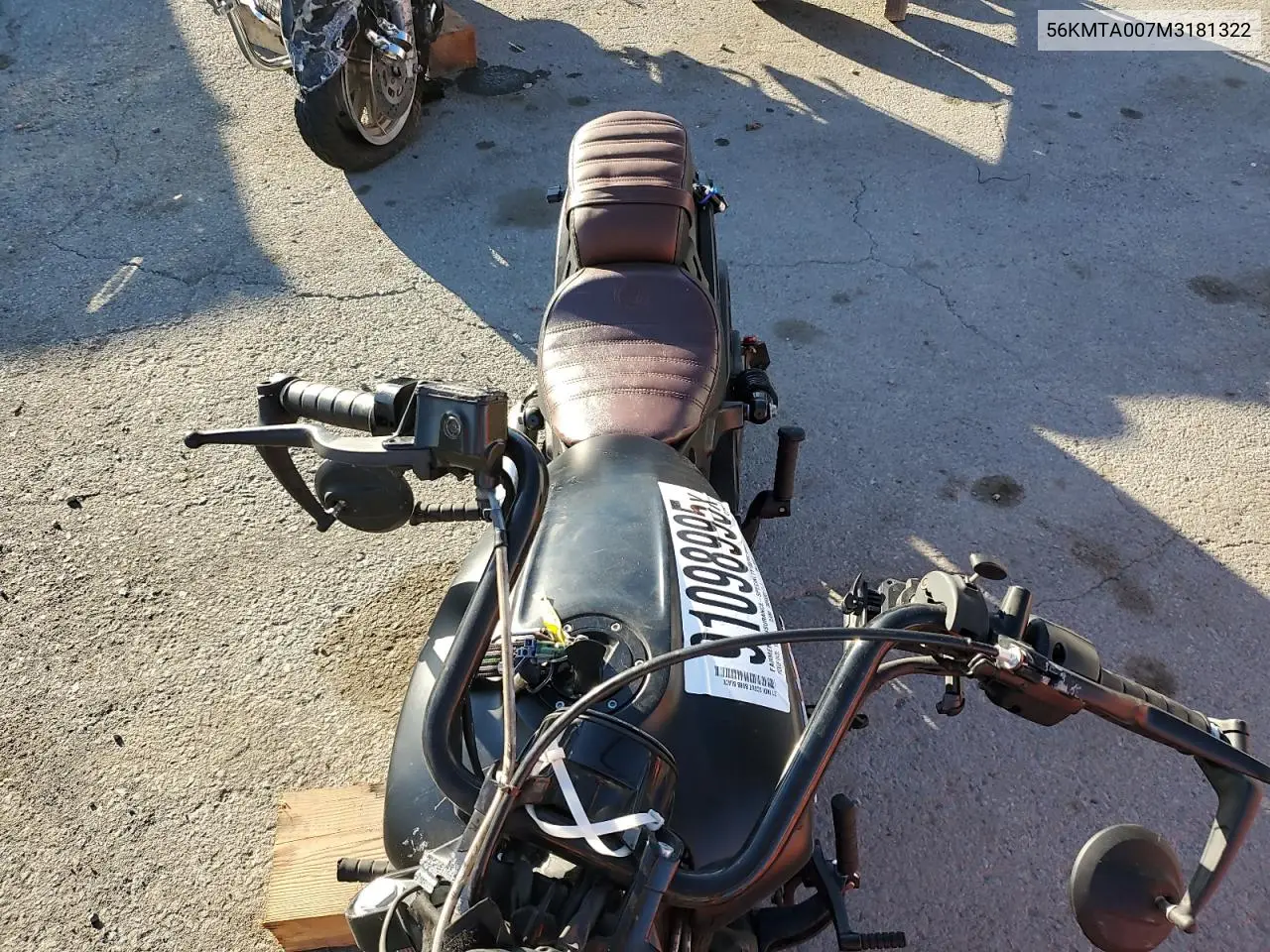56KMTA007M3181322 2021 Indian Motorcycle Co. Scout Bobber Abs