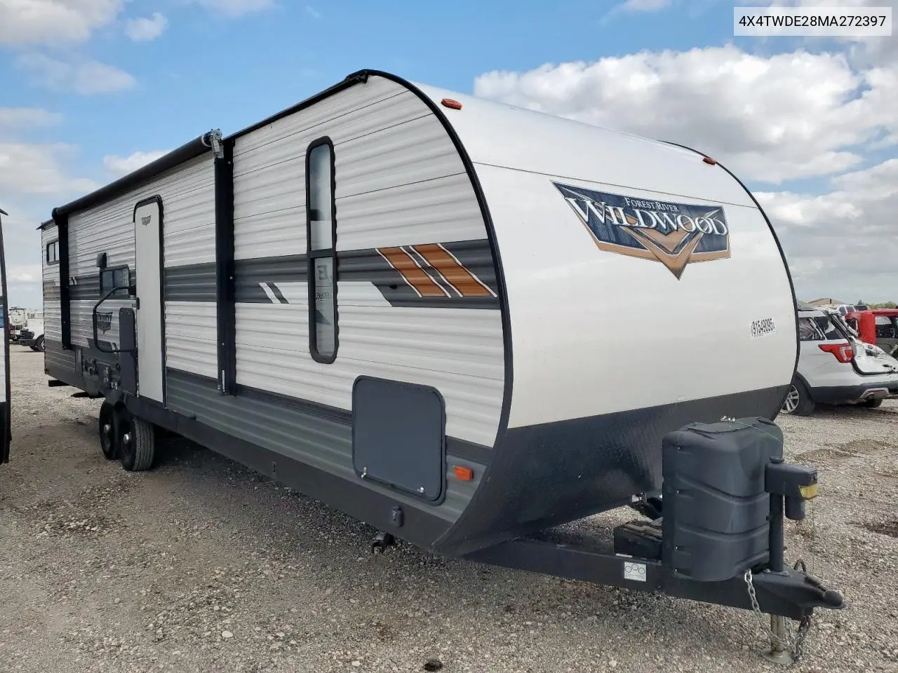 2021 Wildcat Trailer VIN: 4X4TWDE28MA272397 Lot: 91549095