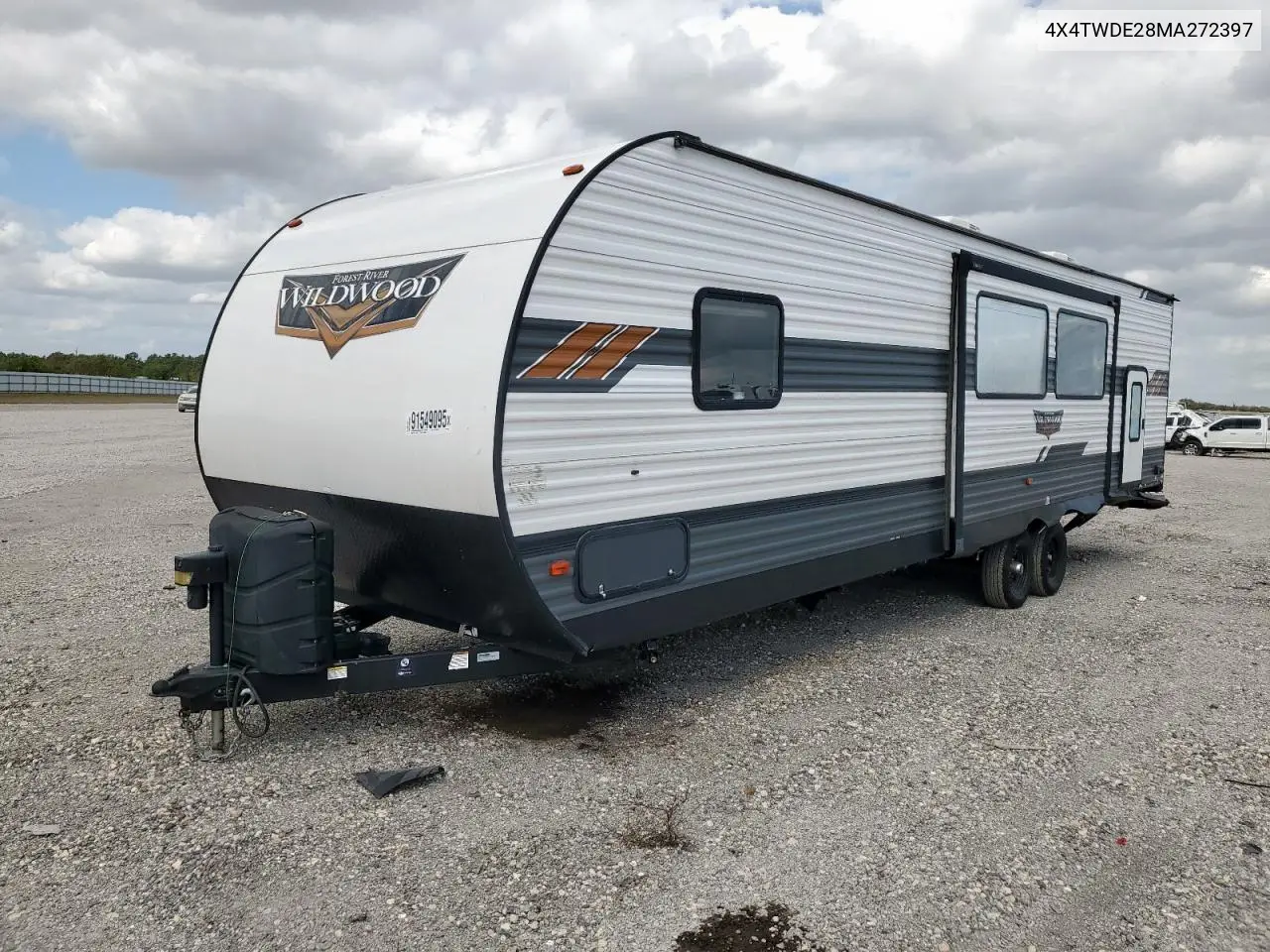 2021 Wildcat Trailer VIN: 4X4TWDE28MA272397 Lot: 91549095