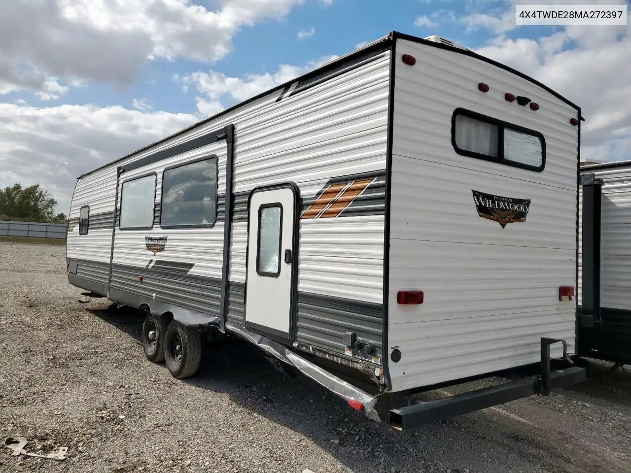 2021 Wildcat Trailer VIN: 4X4TWDE28MA272397 Lot: 91549095