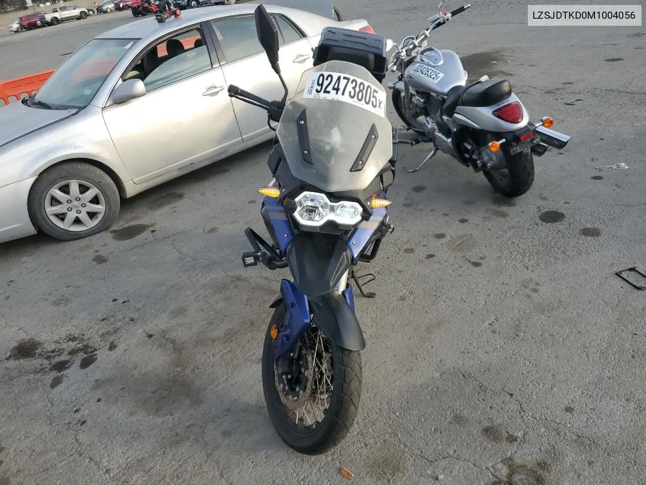 LZSJDTKD0M1004056 2021 Zongshen Motorcycle