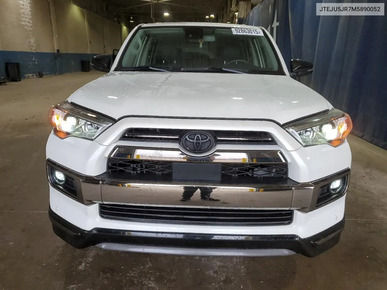 JTEJU5JR7M5890052 2021 Toyota 4Runner Limited Nightshade Special Ed