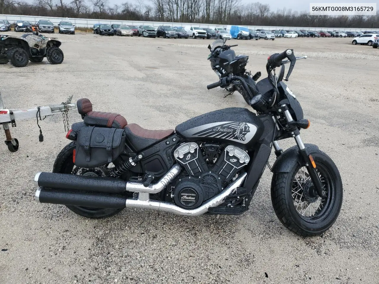 56KMTG008M3165729 2021 Indian Motorcycle Co. Scout Bobber Twenty Abs