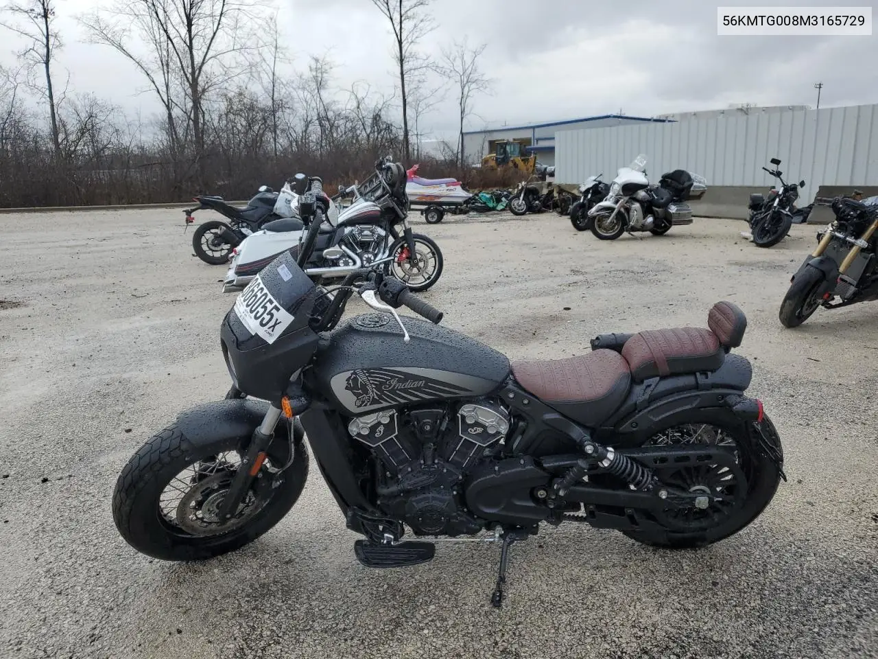 56KMTG008M3165729 2021 Indian Motorcycle Co. Scout Bobber Twenty Abs