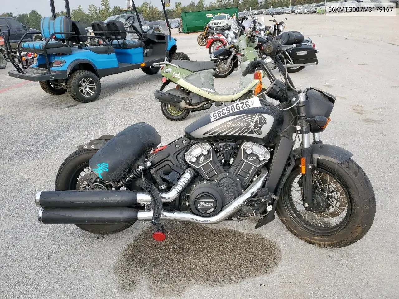 56KMTG007M3179167 2021 Indian Motorcycle Co. Scout Bobber Twenty Abs