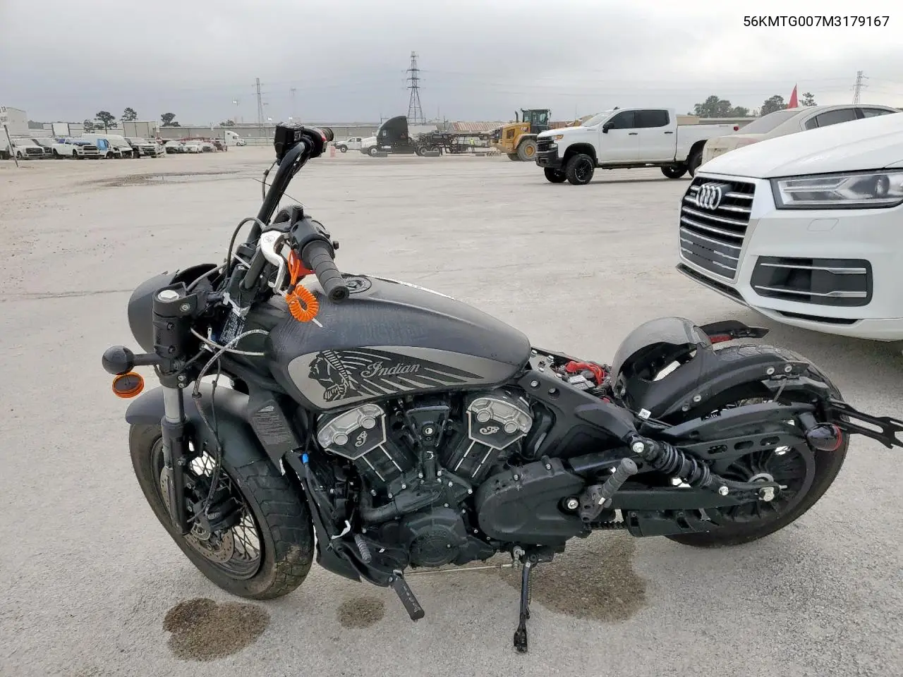 56KMTG007M3179167 2021 Indian Motorcycle Co. Scout Bobber Twenty Abs