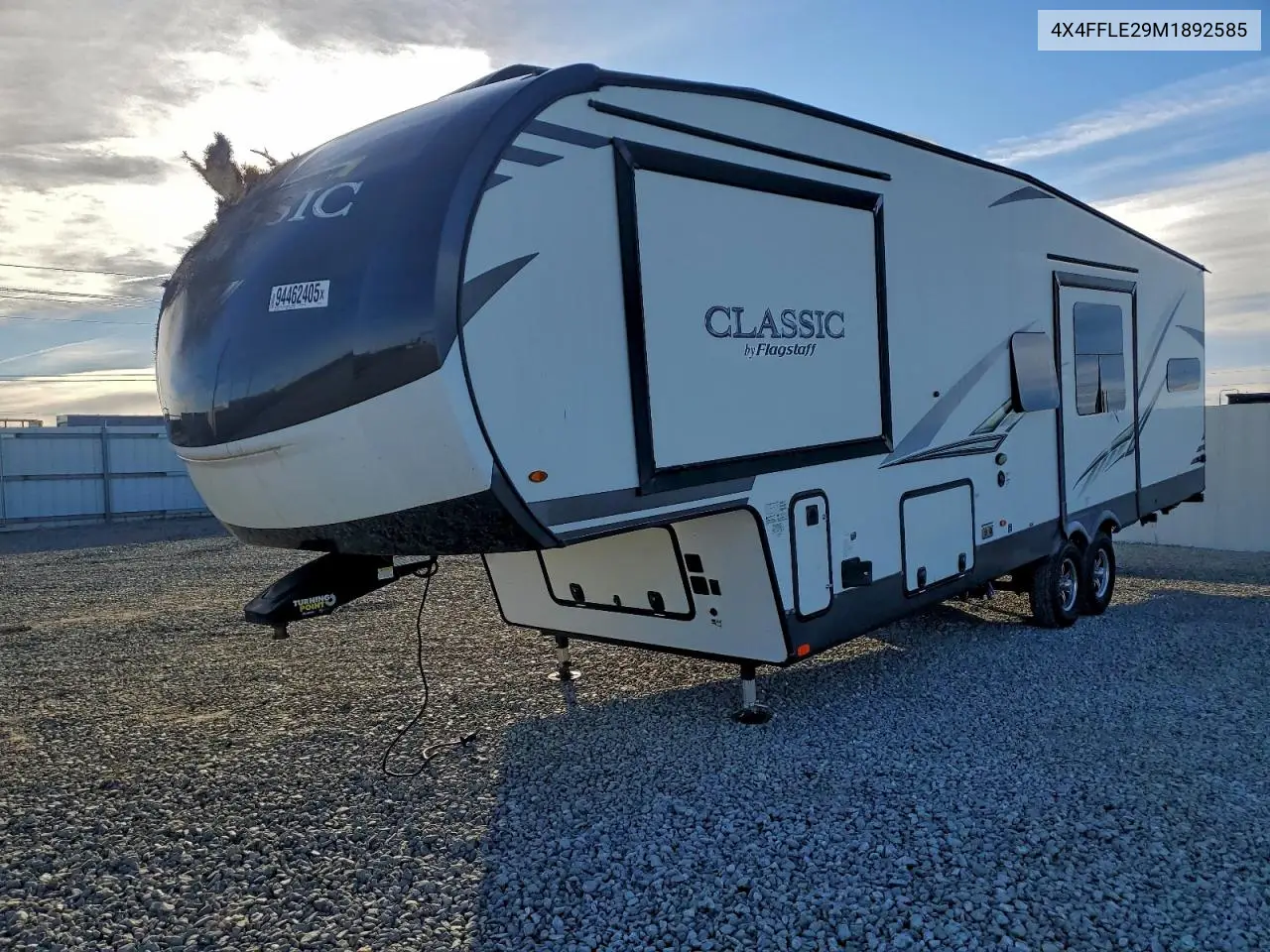 2021 Trl Fifth Whee 315M VIN: 4X4FFLE29M1892585 Lot: 94462405