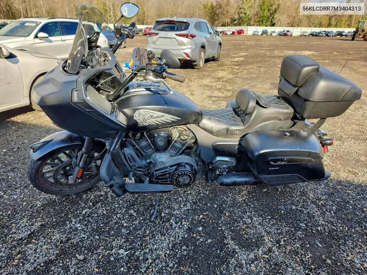 56KLCDRR7M3404313 2021 Indian Motorcycle Co. Challenger Dark Horse