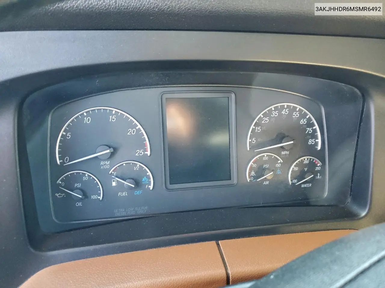 2021 Freightliner Cascadia 1 VIN: 3AKJHHDR6MSMR6492 Lot: 96210725