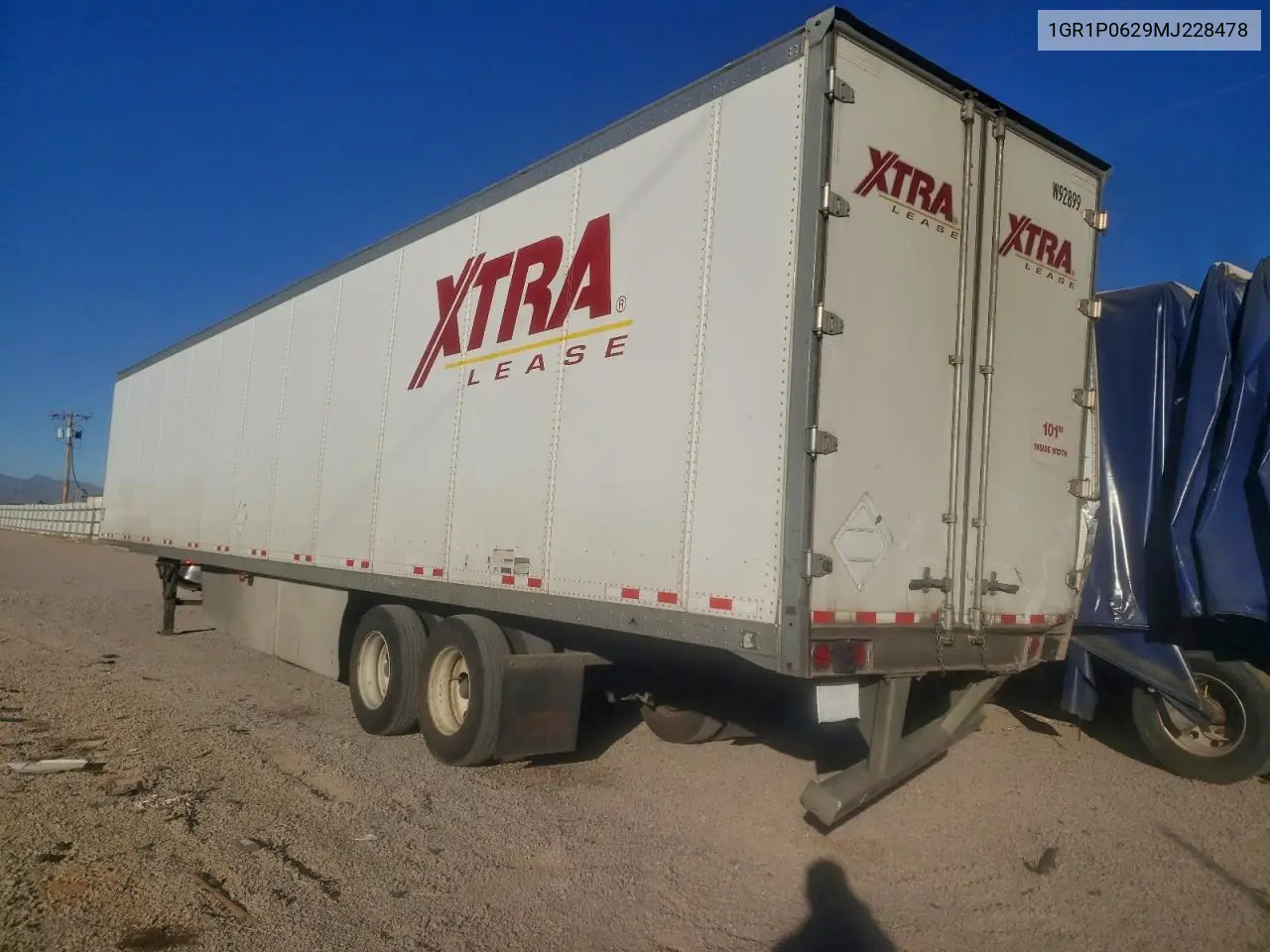 2021 Great Dane Cc-3313-21053 Dry Van Trailer VIN: 1GR1P0629MJ228478 Lot: 96247185