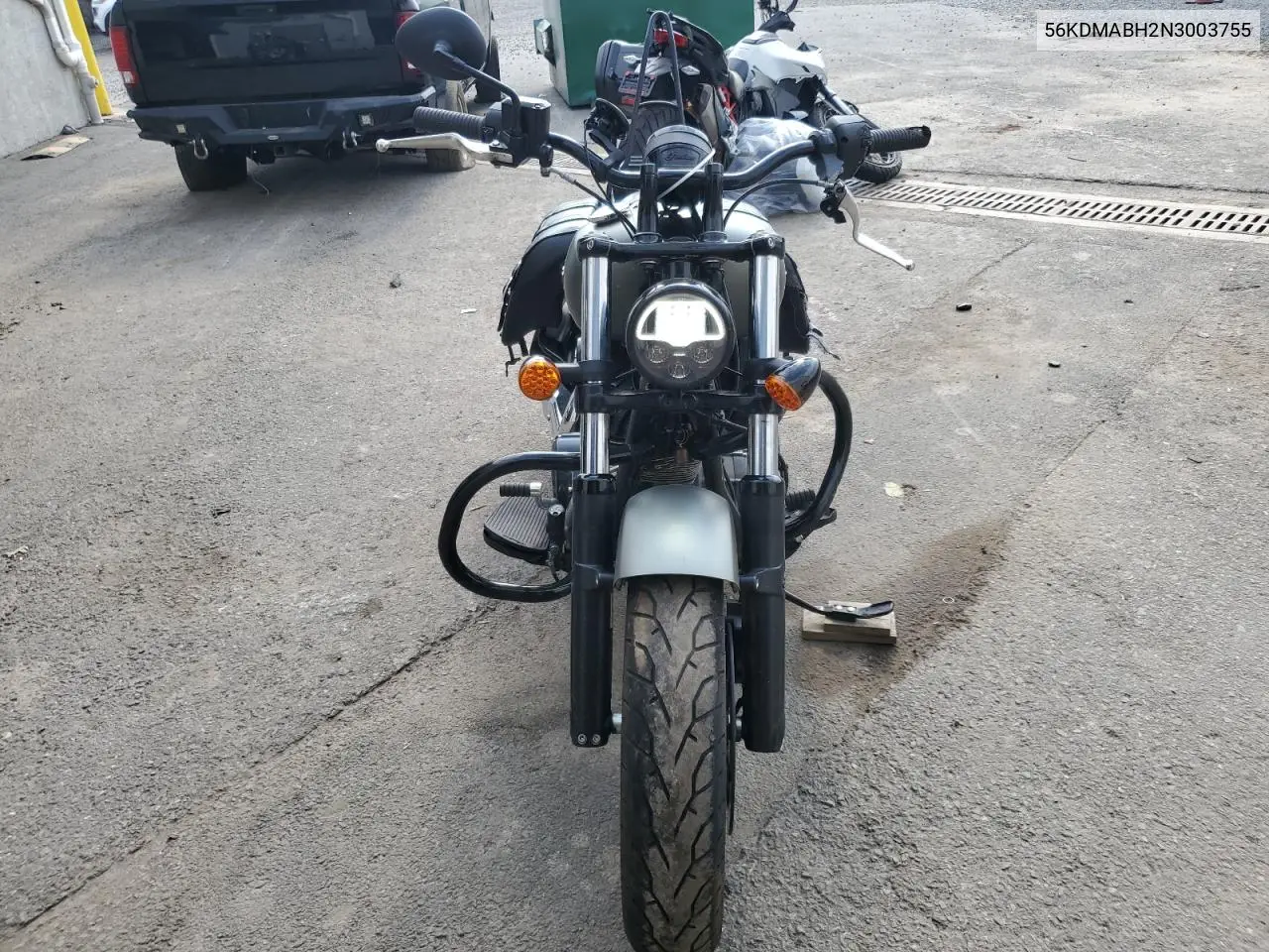 56KDMABH2N3003755 2022 Indian Motorcycle Co. Chief Dark Horse Abs