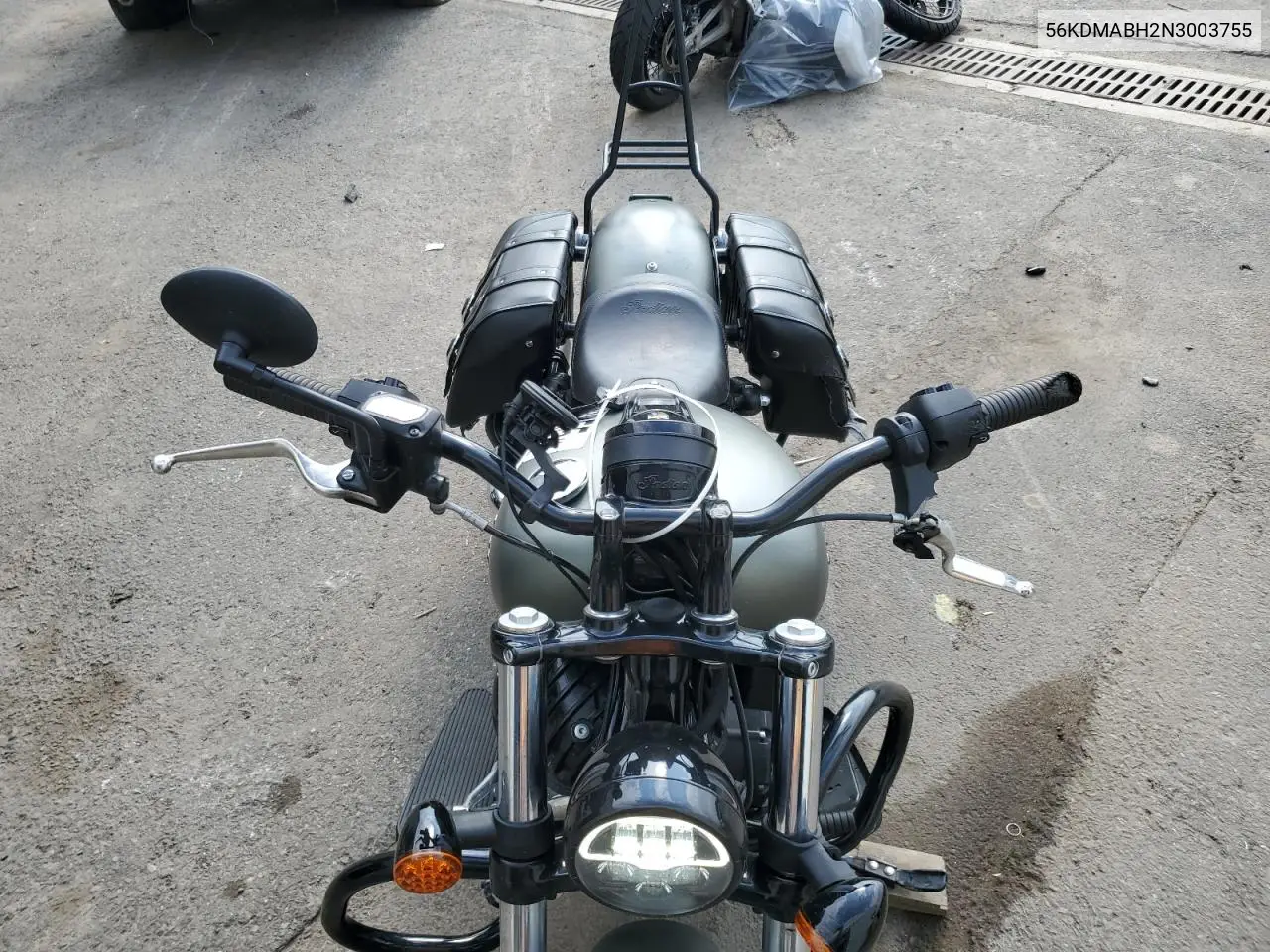 56KDMABH2N3003755 2022 Indian Motorcycle Co. Chief Dark Horse Abs
