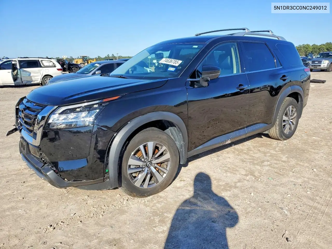 5N1DR3CC0NC249012 2022 Nissan Pathfinder Sl