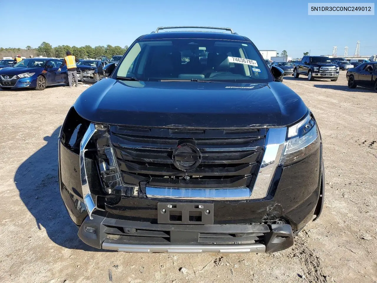 5N1DR3CC0NC249012 2022 Nissan Pathfinder Sl