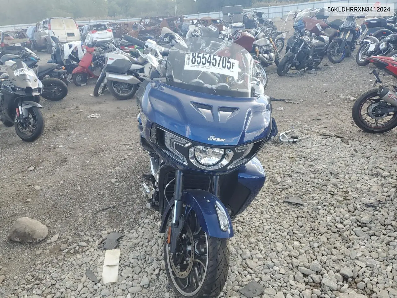 56KLDHRRXN3412024 2022 Indian Motorcycle Co. Pursuit Limited With Premium Package