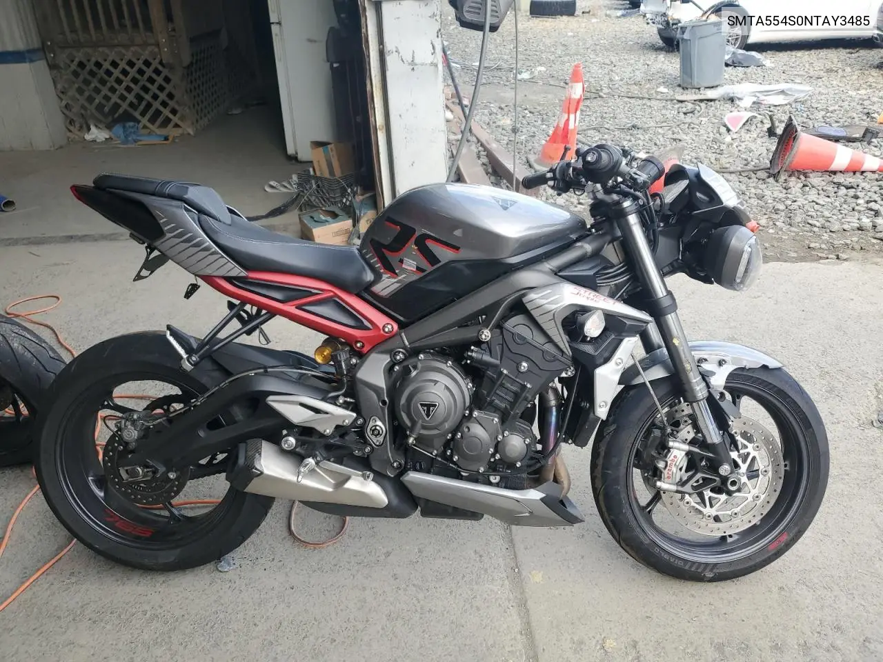 SMTA554S0NTAY3485 2022 Triumph Motorcycle Street Triple Rs