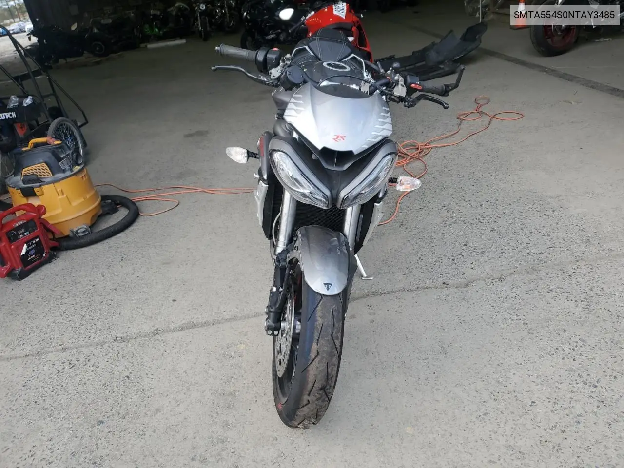 SMTA554S0NTAY3485 2022 Triumph Motorcycle Street Triple Rs