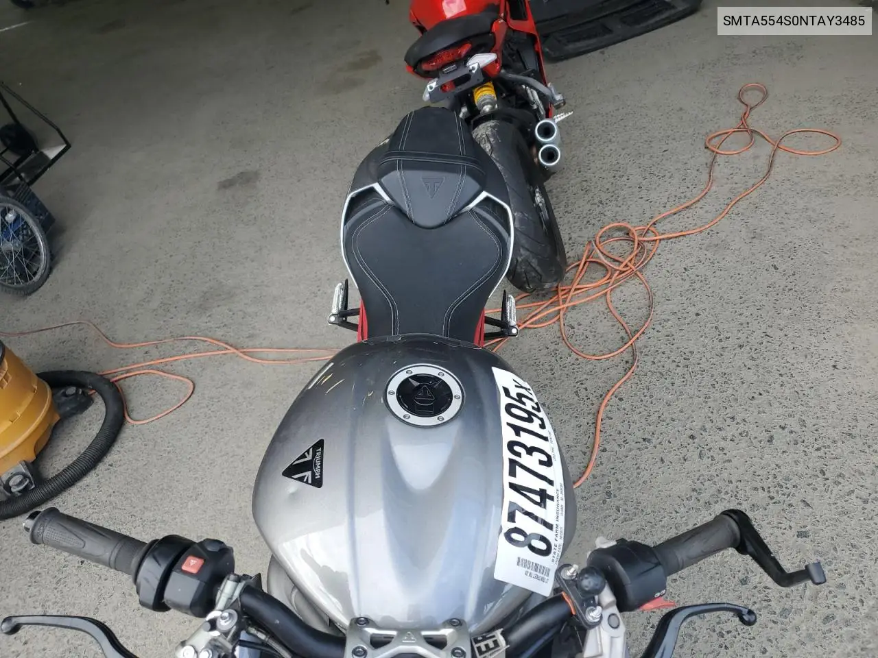SMTA554S0NTAY3485 2022 Triumph Motorcycle Street Triple Rs