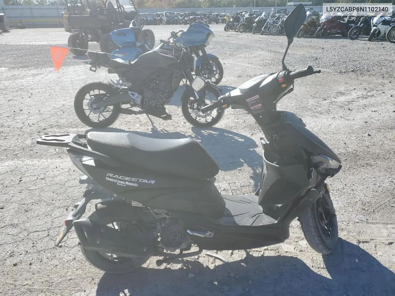L5YZCABP8N1102140 2022 Taiz Moped