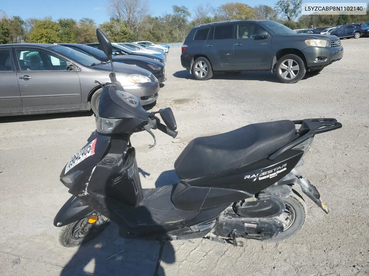 L5YZCABP8N1102140 2022 Taiz Moped