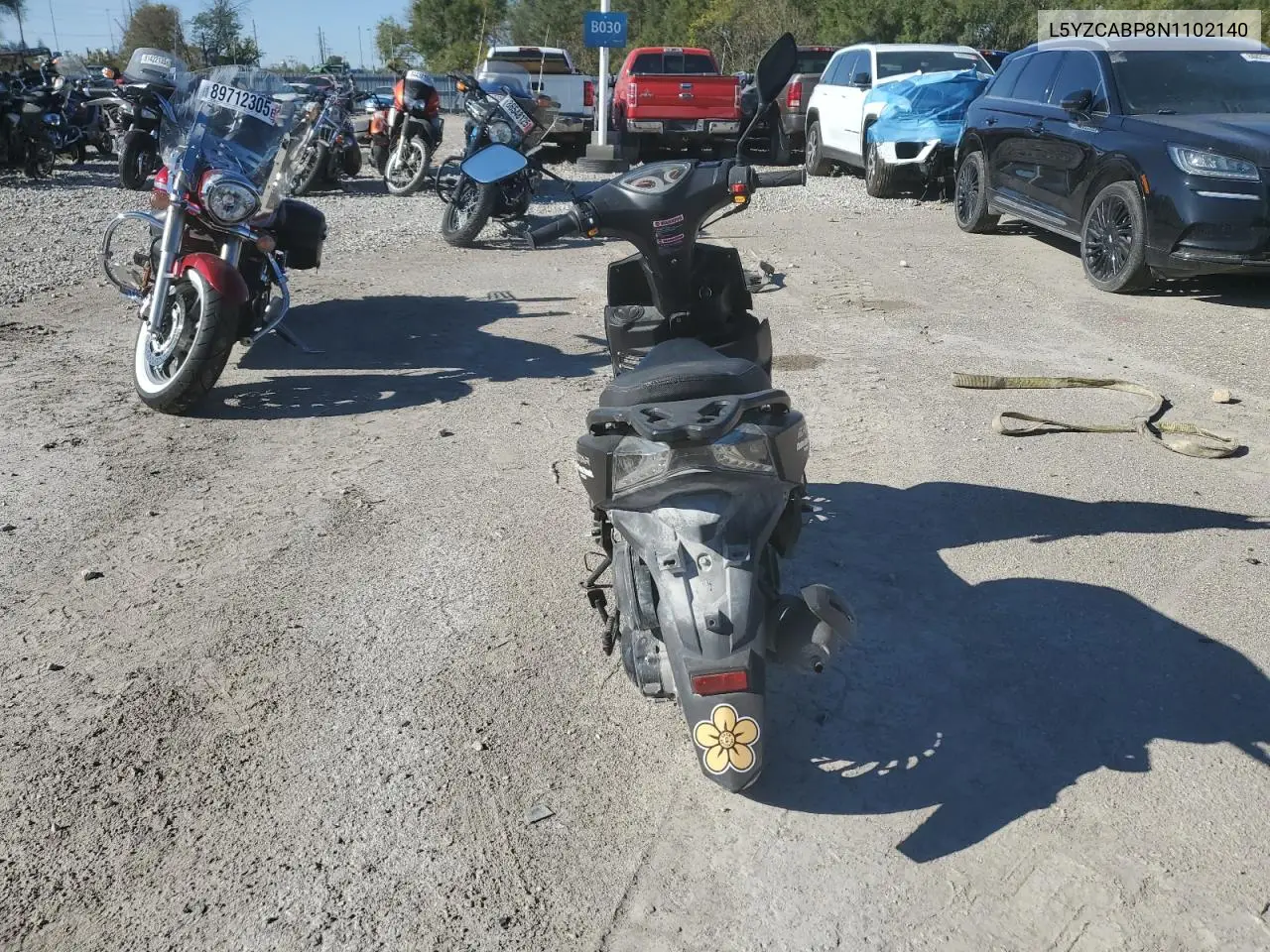 L5YZCABP8N1102140 2022 Taiz Moped