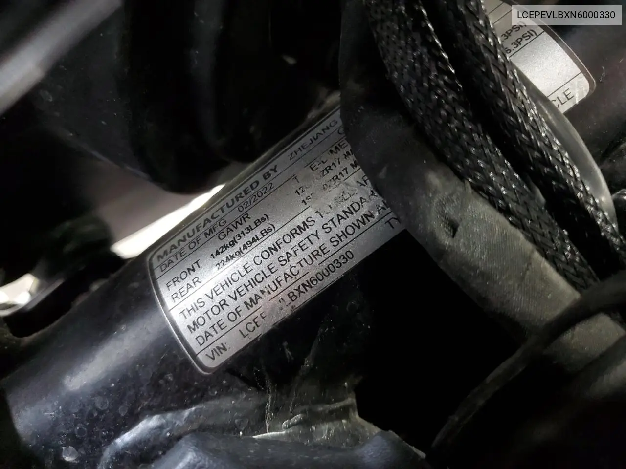 LCEPEVLBXN6000330 2022 Cfmo Cf650