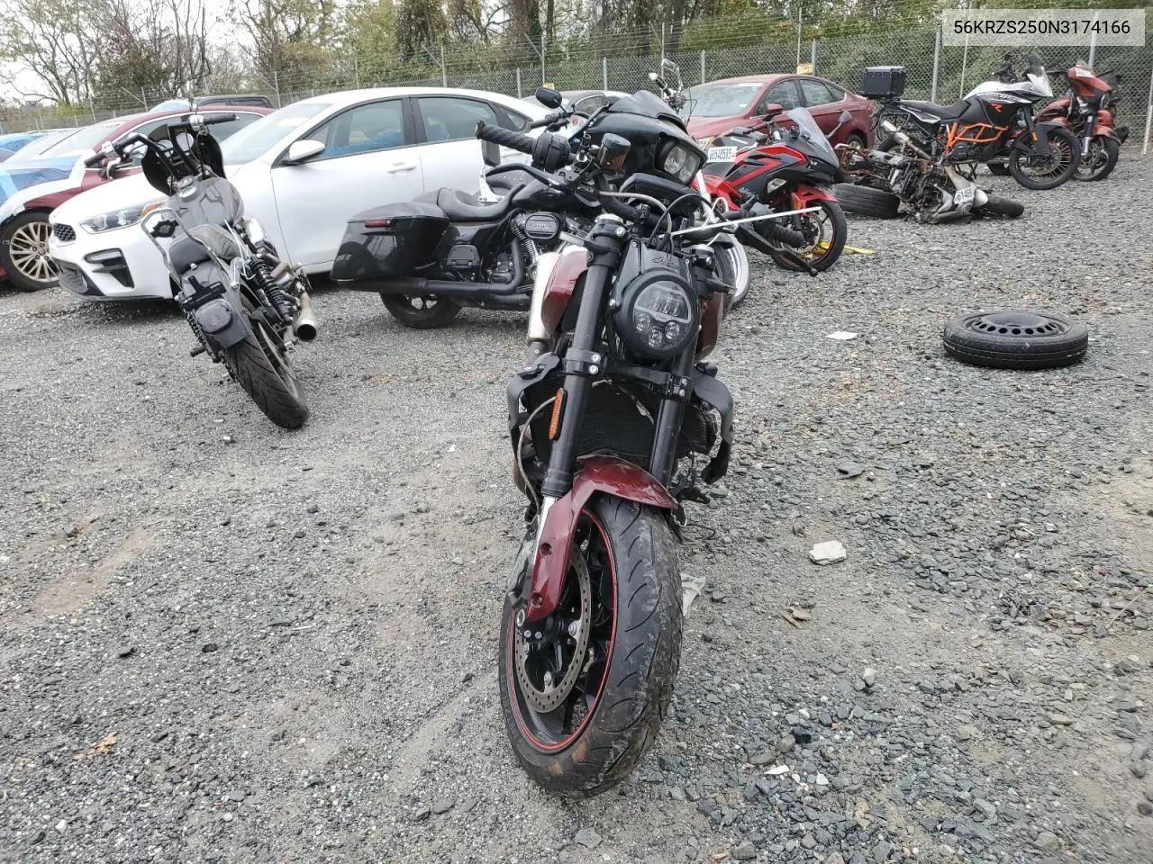 56KRZS250N3174166 2022 Indian Motorcycle Co. Ftr S